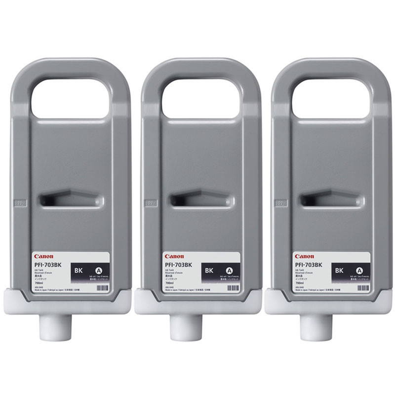 CARTOUCHE PFI 703 NOIRE (x3) CARTOUCHE PFI 703 NOIRE (x3)