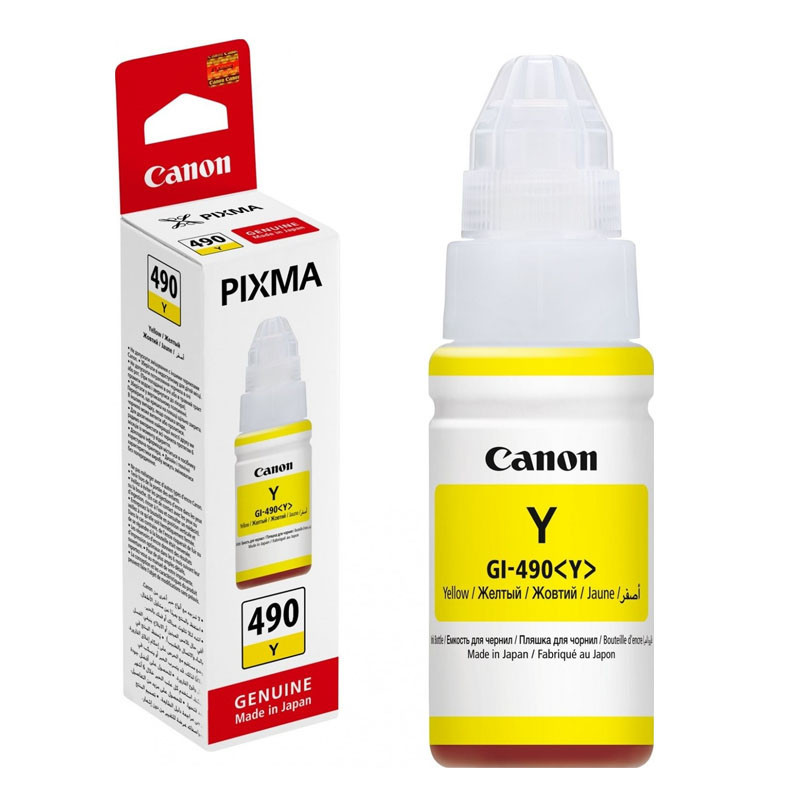 CARTOUCHE GI 490 JAUNE CARTOUCHE GI 490 JAUNE