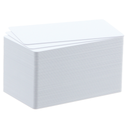 Image de CARTES BLANCHES PAPIER BADGY