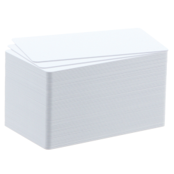 Image de CARTES FINES BLANCHES PVC BADGY