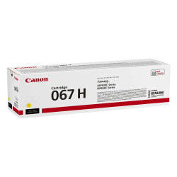 Image de CARTOUCHE 067 H JAUNE pour LBP 630 / MF 650 - 2 350p