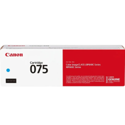 Image de CARTOUCHE 075 CYAN POUR LBP 64X & MF 66X